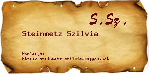 Steinmetz Szilvia névjegykártya